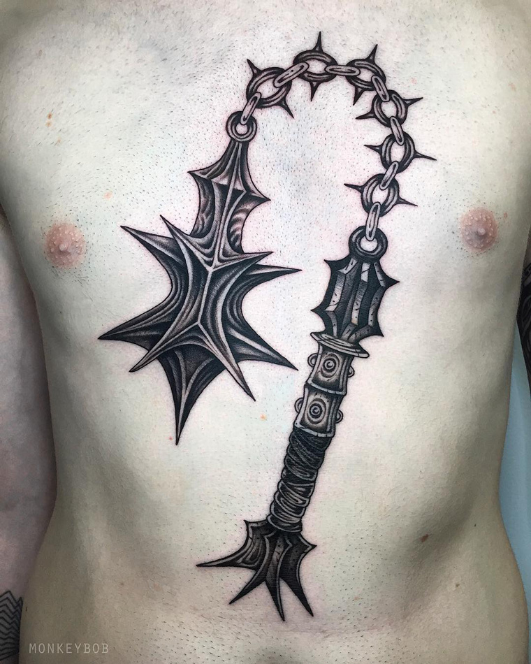 Medieval Inspirations & Weapons by Monkeybob Seoul Ink Tattoo