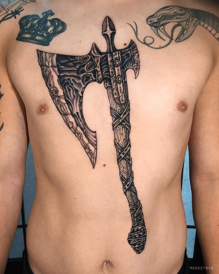 Medieval Inspirations & Weapons by Monkeybob Seoul Ink Tattoo